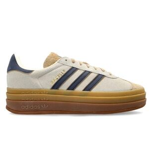 NEW adidas Gazelle Bold sneakers in Cream White, Night Indigo, and Magic Beige